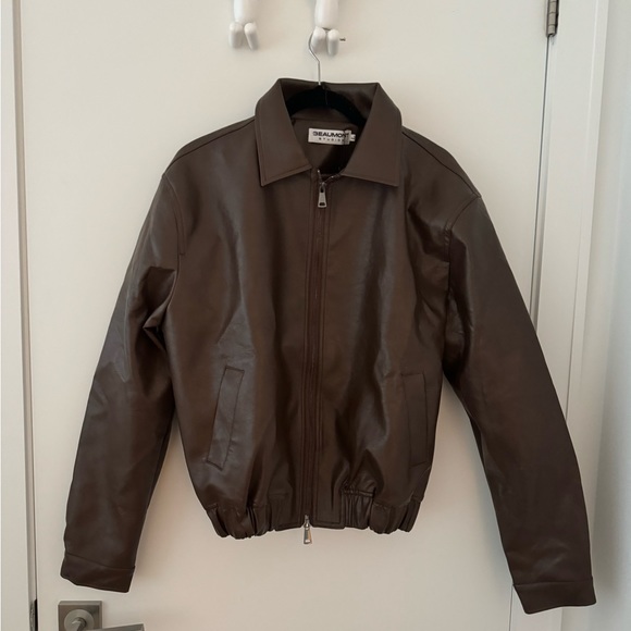 BEAUMONT STUDIOS LEATHER JACKET NWT - Picture 5 of 5